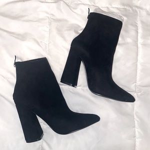 Black Heel Booties. BRAND NEW. FASHION NOVA